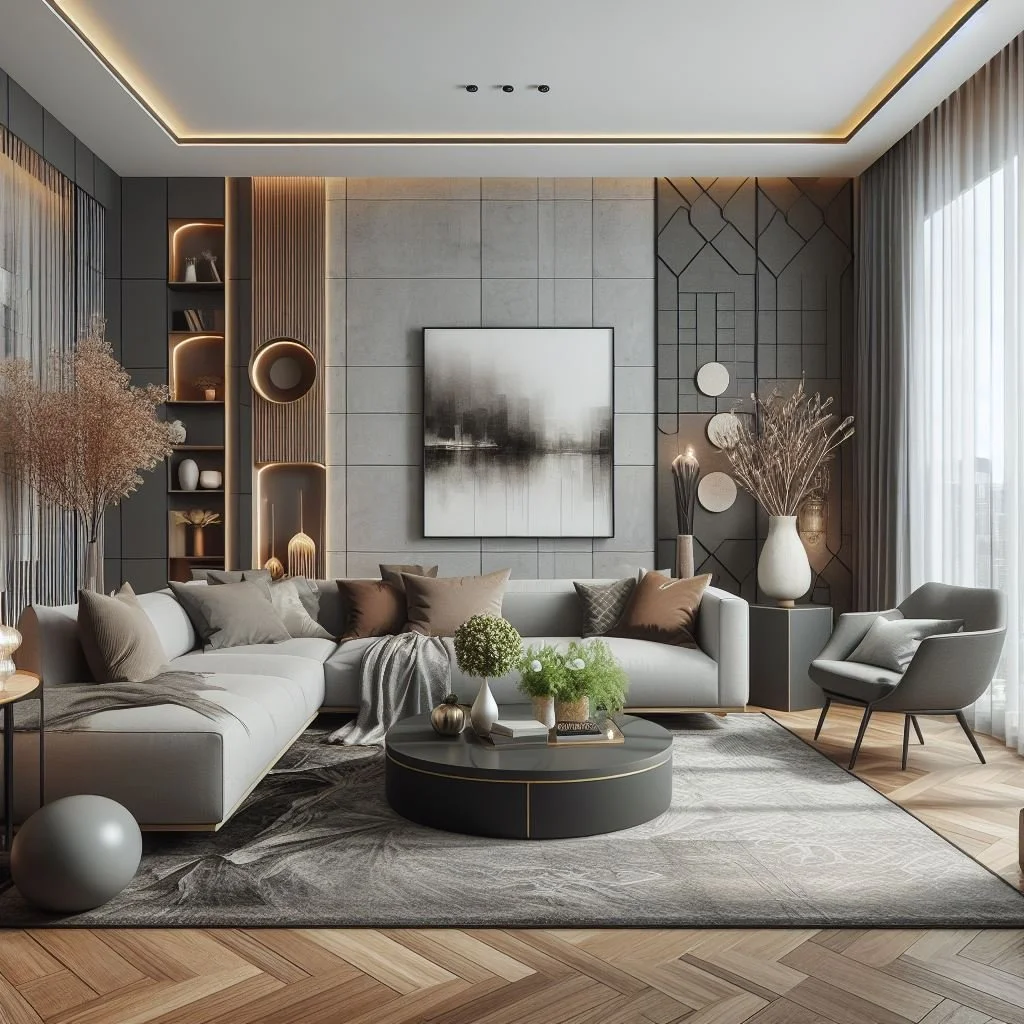 15 Modern Grey and Brown Living Room Ideas for Elegance
