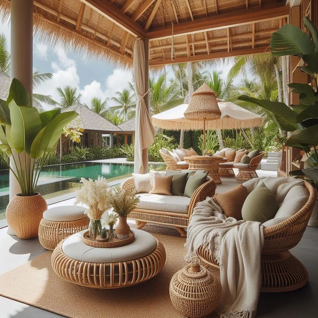 Rattan Furniture Offering Comfort and Tropical Charm
