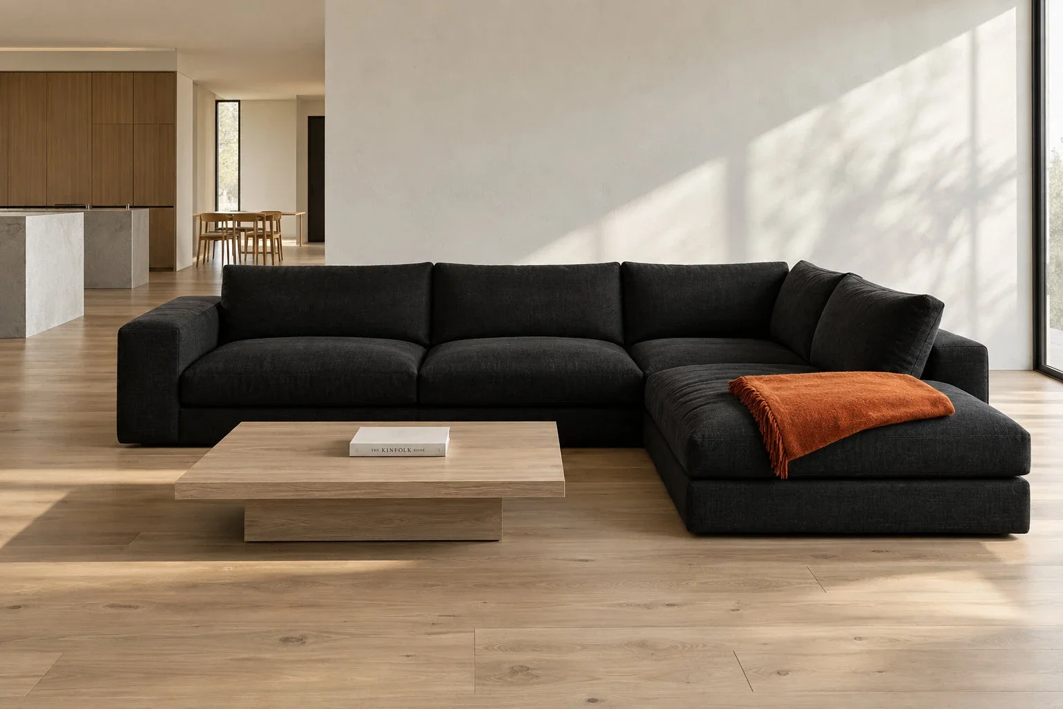 Maximizing Comfort and Style with Oversized Sofas in Open Plan Homes