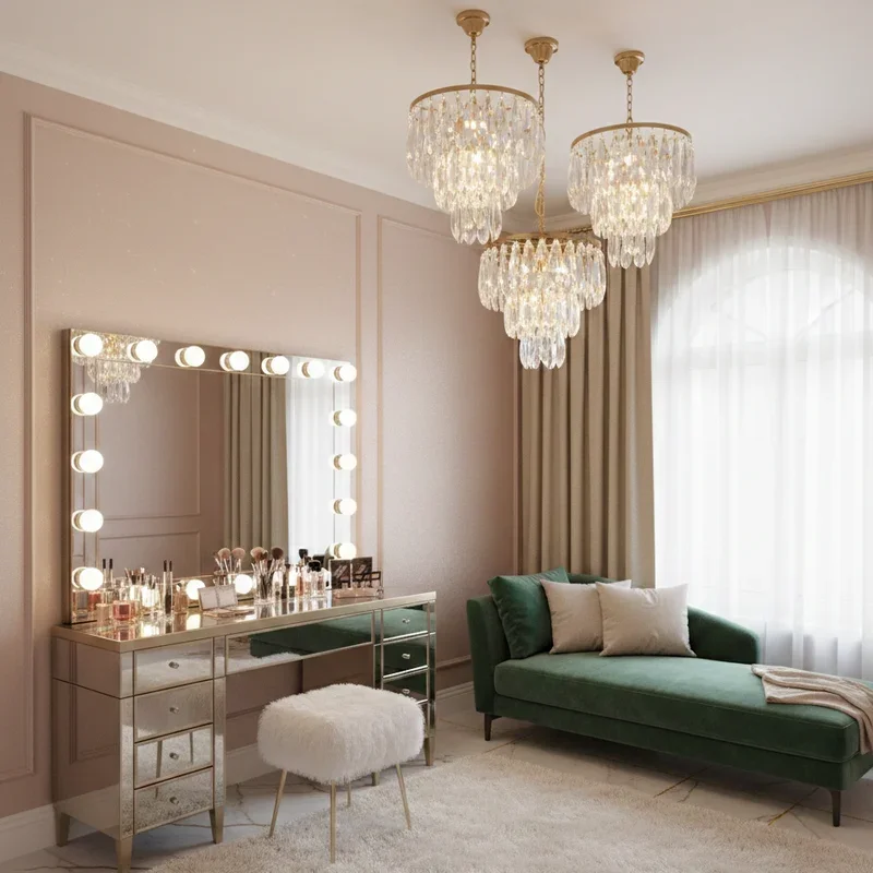 Glam Makeup Room Ideas