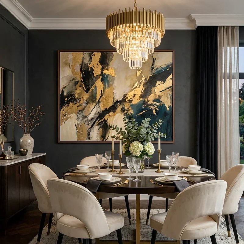 Glam Dining Room Ideas