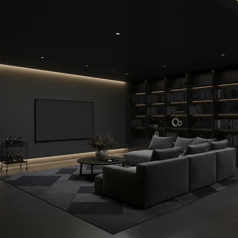 15 Black Basement Ideas for a Bold Modern Look