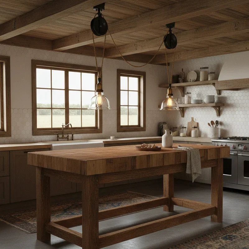 Farmhouse Kitchen Lighting Ideas