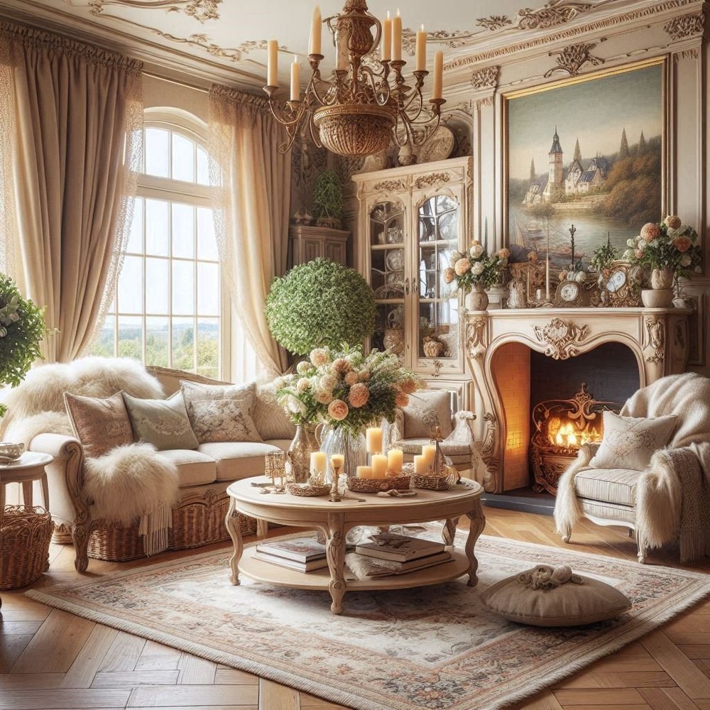15 French Country Living Room Ideas for Timeless Charm