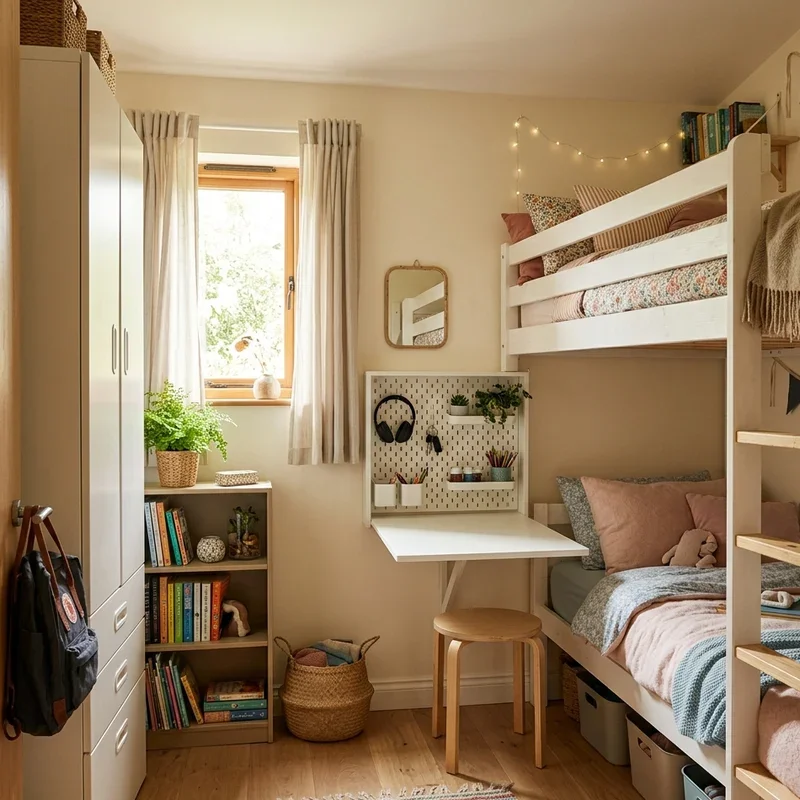 Small Bedroom Ideas for Two Sisters
