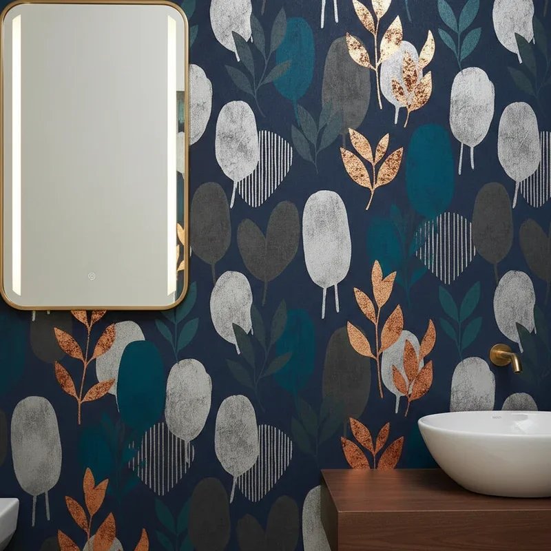 Powder Room Wallpaper Ideas