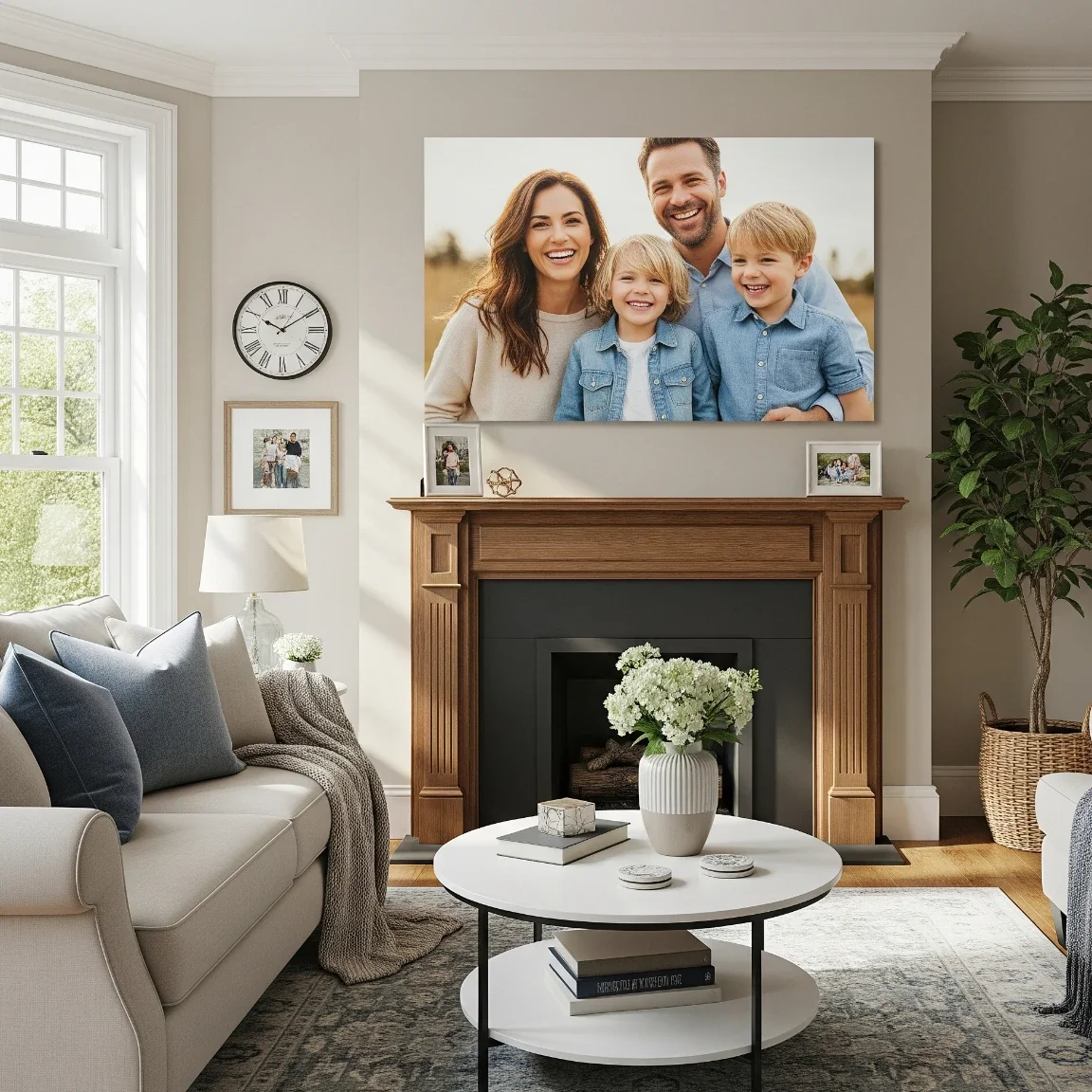 How To Turn A Favorite Photo Into A Personalized Portrait Canvas