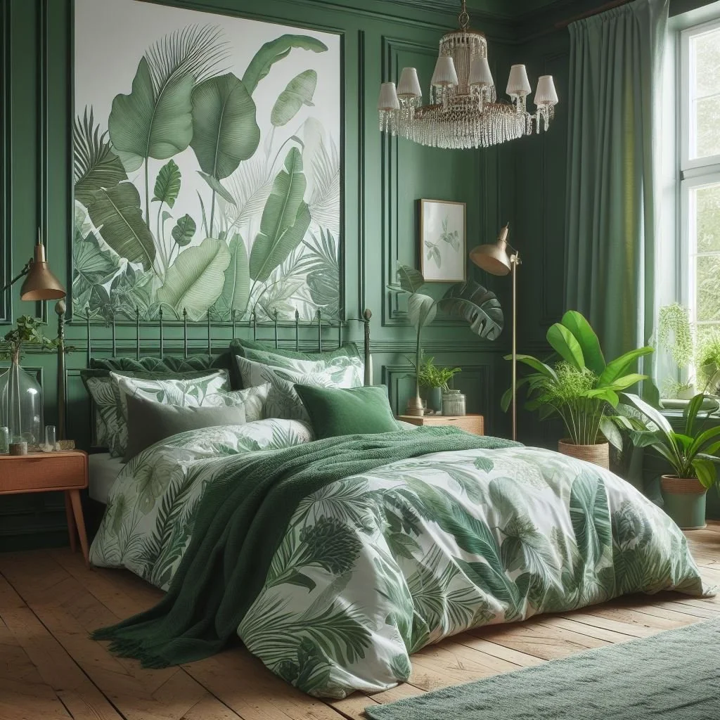 15 Refreshing Green Bedroom Ideas for Tranquility