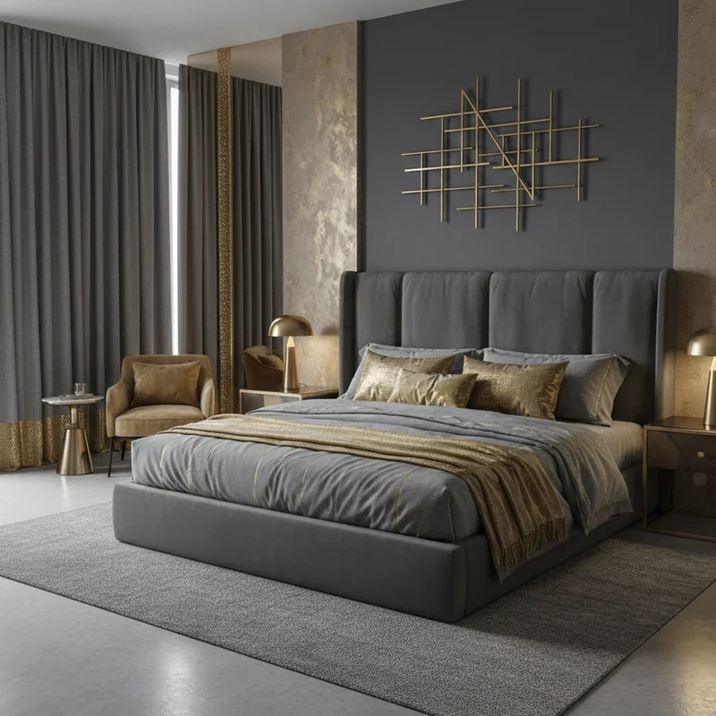 Modern Grey Bedroom Ideas
