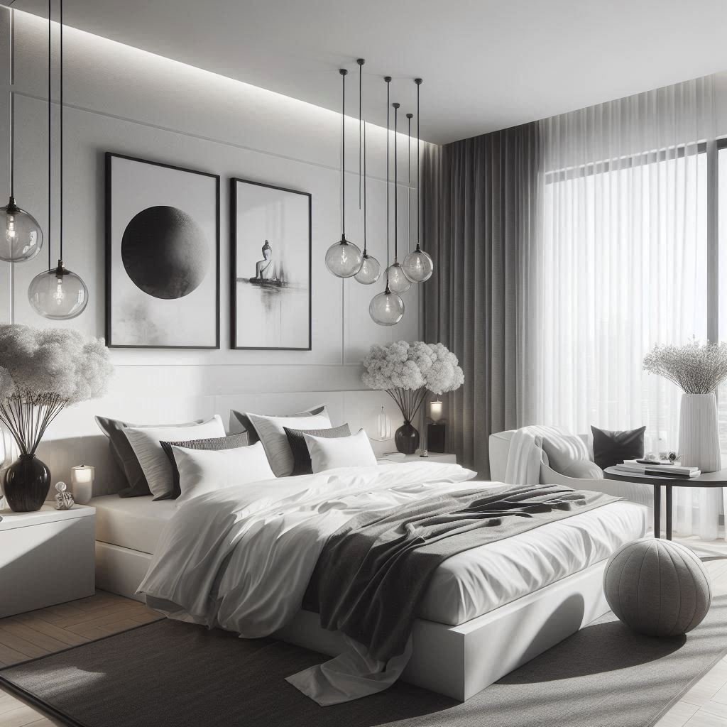 15 Sleek Modern White Bedroom Ideas for Elegance