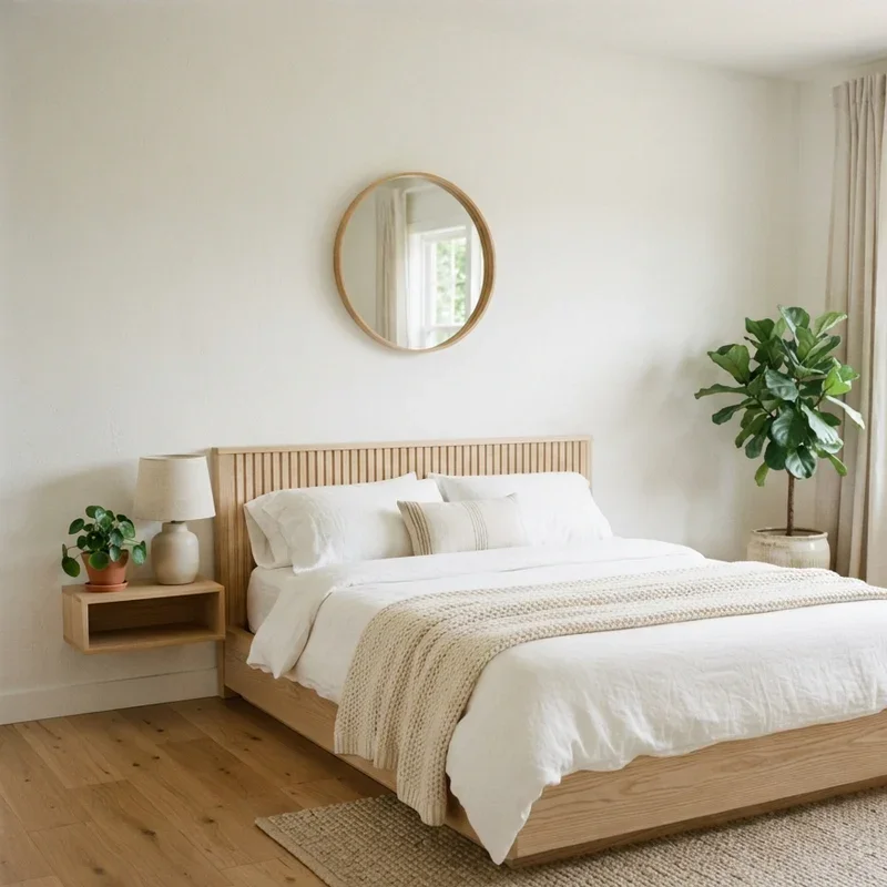 Light Wood Floor Bedroom Ideas