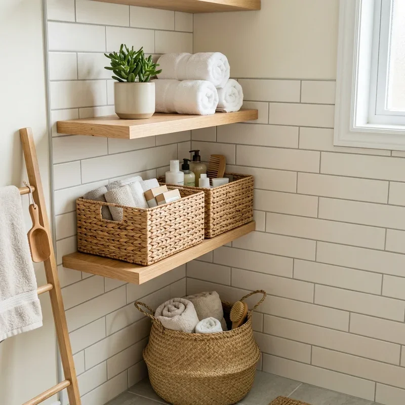 Bathroom Corner Decor Ideas