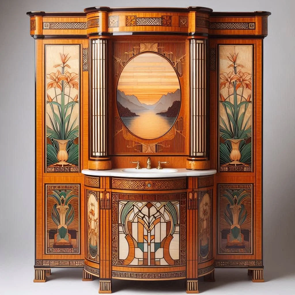 15 Art Deco Bathroom Ideas for Glam Style