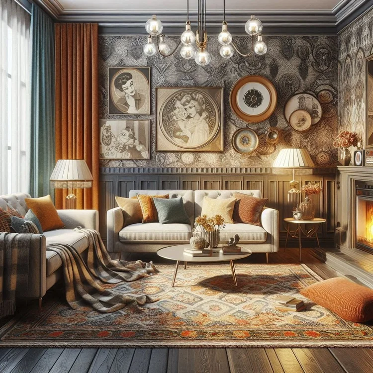 15 Retro Living Room Ideas for Vintage Charm