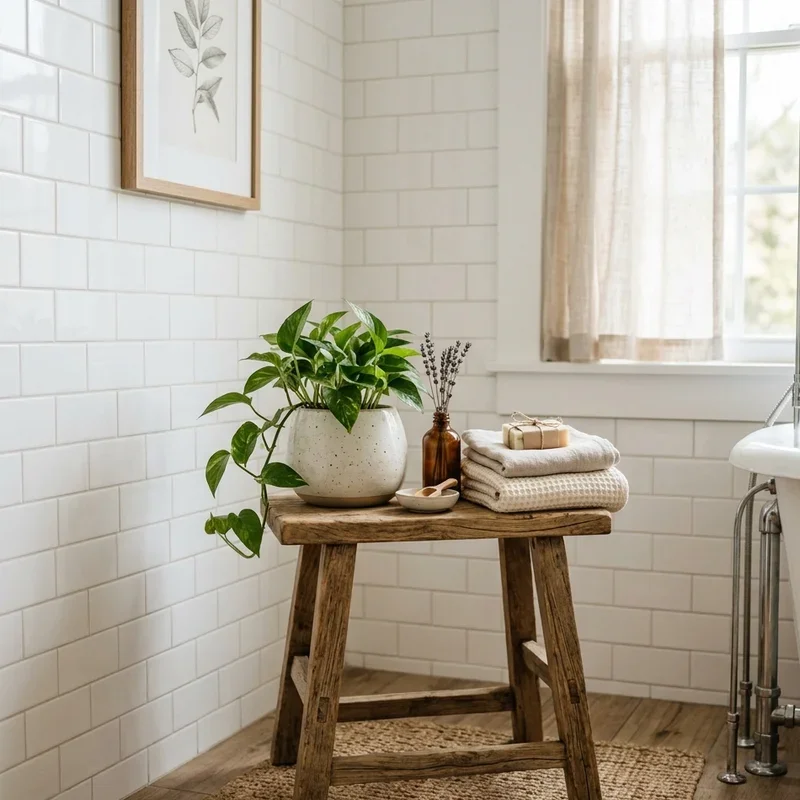 Bathroom Corner Decor Ideas