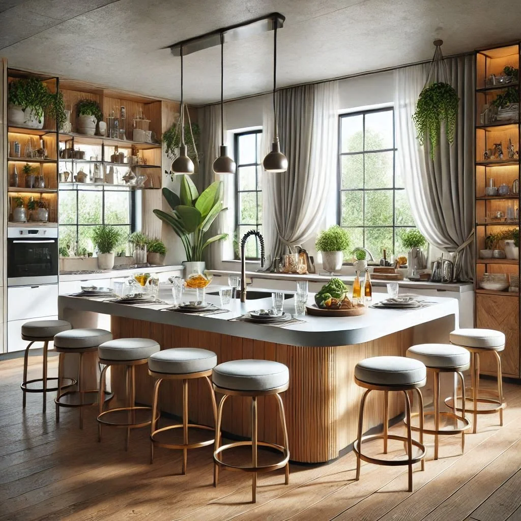 15 Stylish Kitchen Island Ideas with Seating