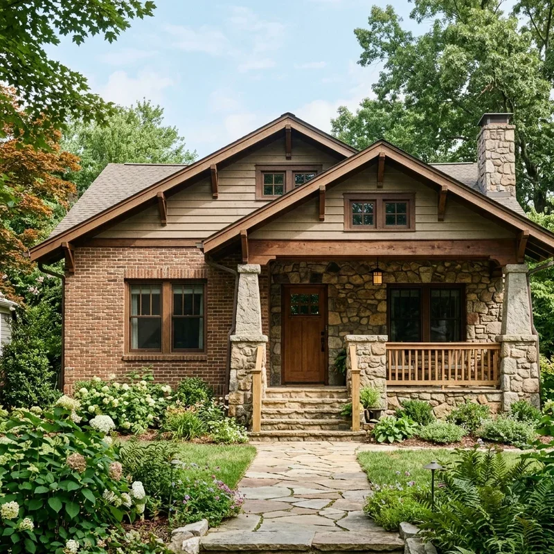 Brick and Stone House Ideas