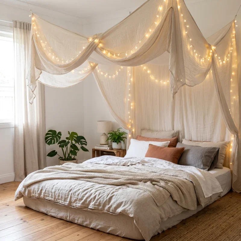 No Bed Frame Bedroom Ideas