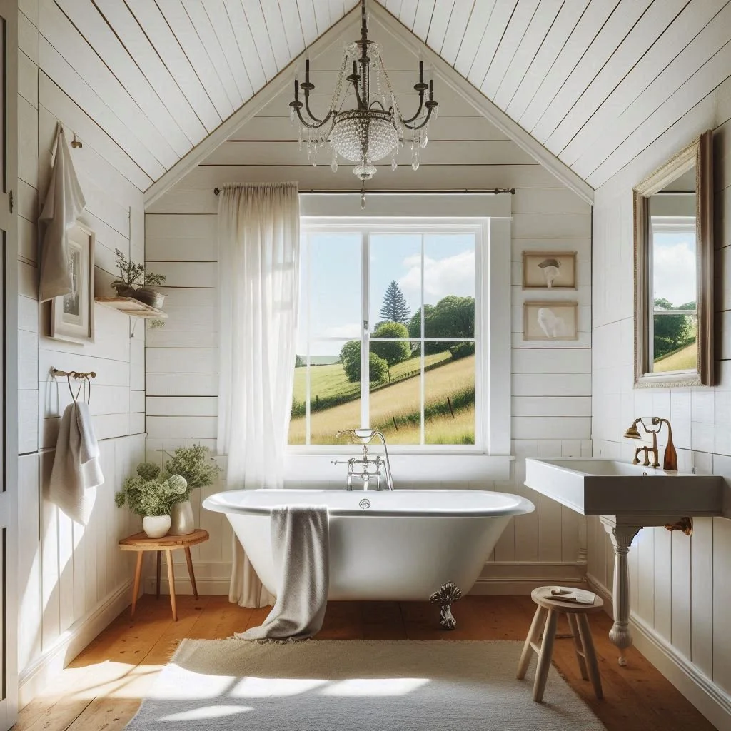 15 White Modern Farmhouse Bathroom Ideas for Timeless Style