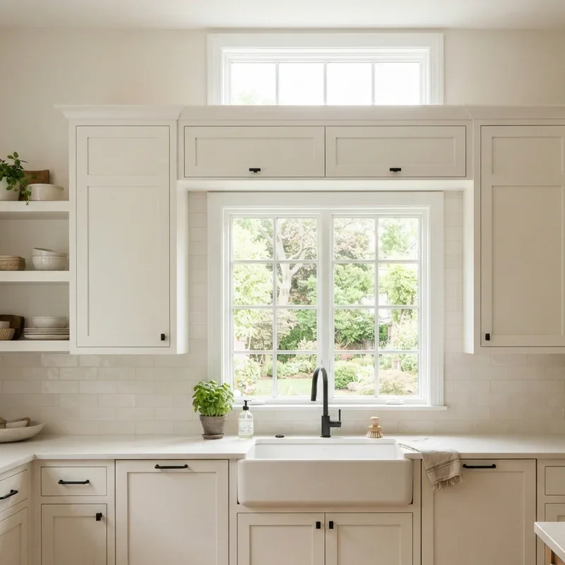 Above Kitchen Sink Window Ideas