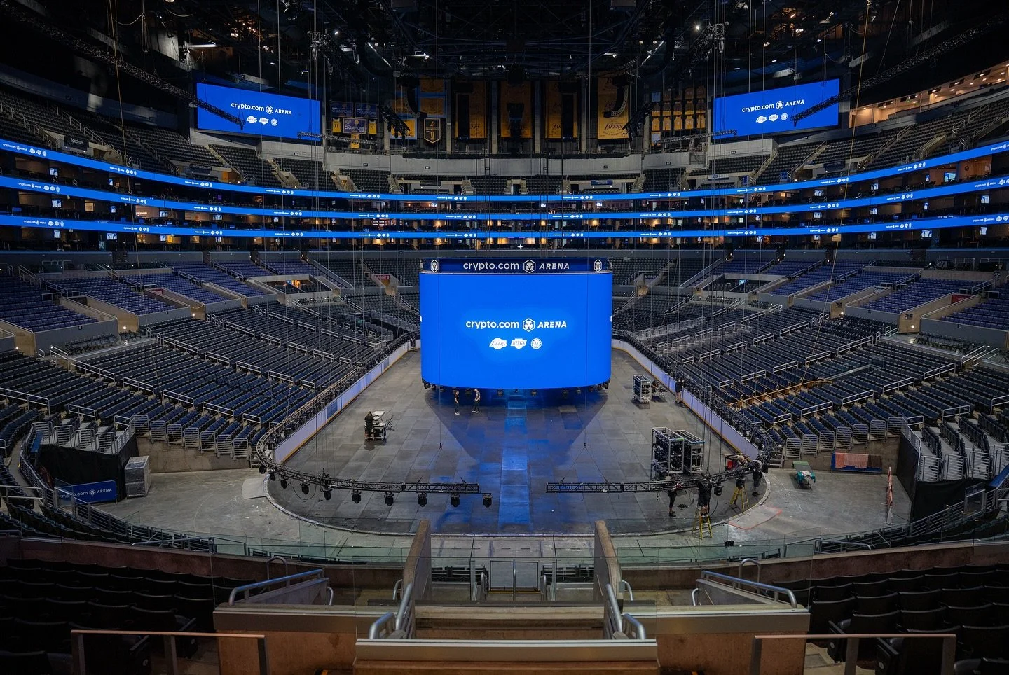 As the NBA season kicks off, we’re excited to spotlight the @elationlighting PROTEUS RADIUS fixtures recently installed by VOLT Integrated.๐ก With 112 units now lighting up the Crypto.com Arena, the venue is ready for every moment. Look up and