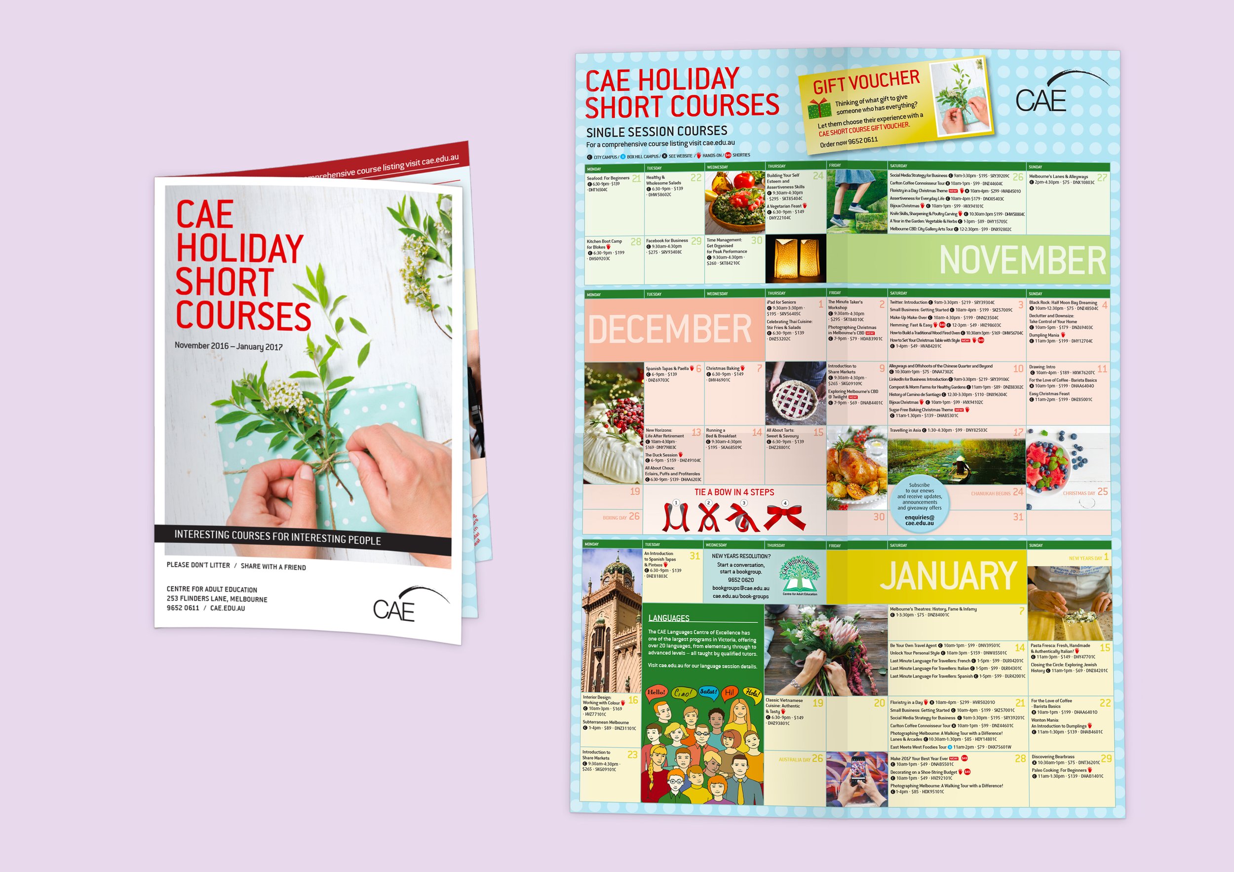 Holiday Short Course Guide