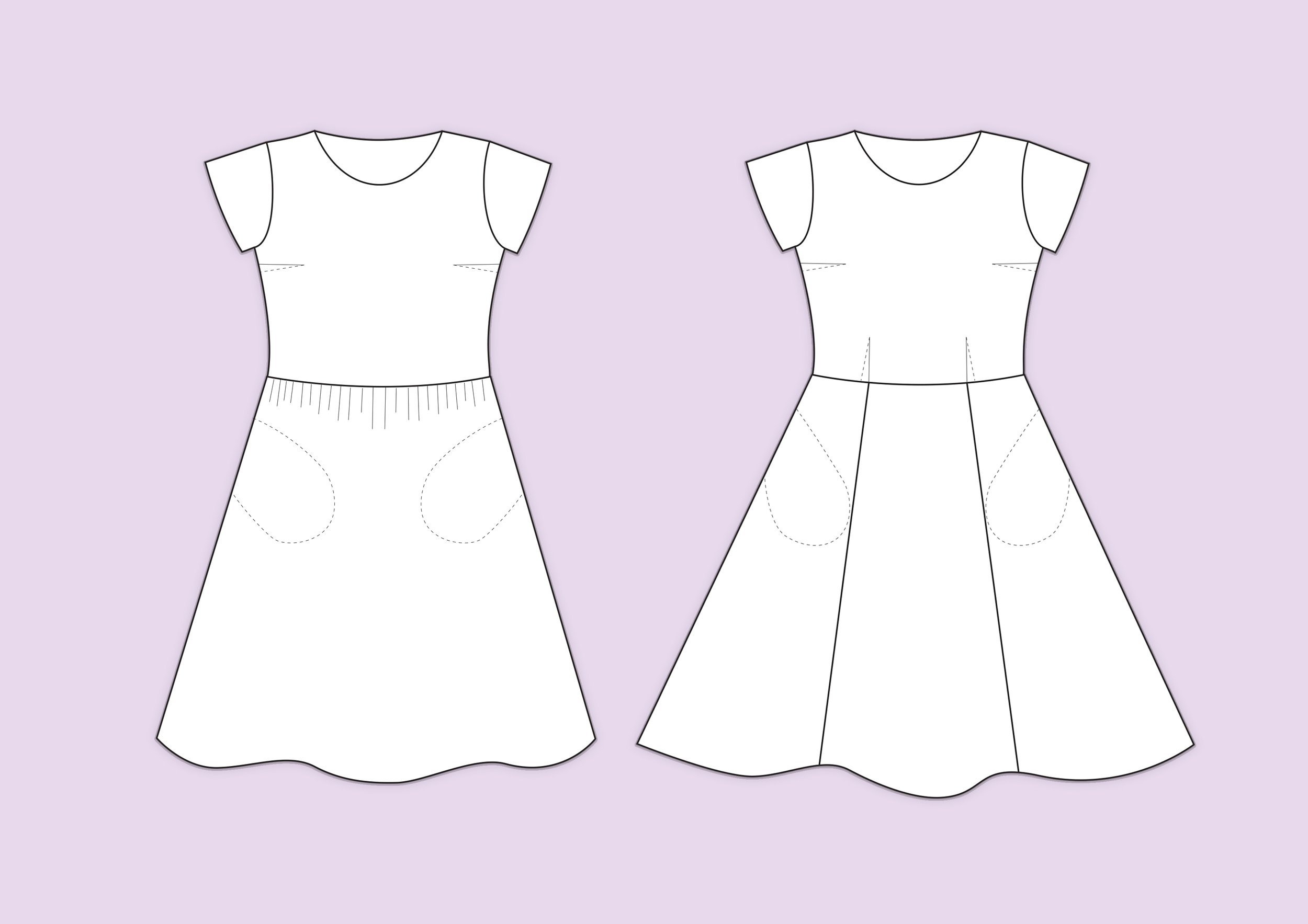 Vector Dress Designs