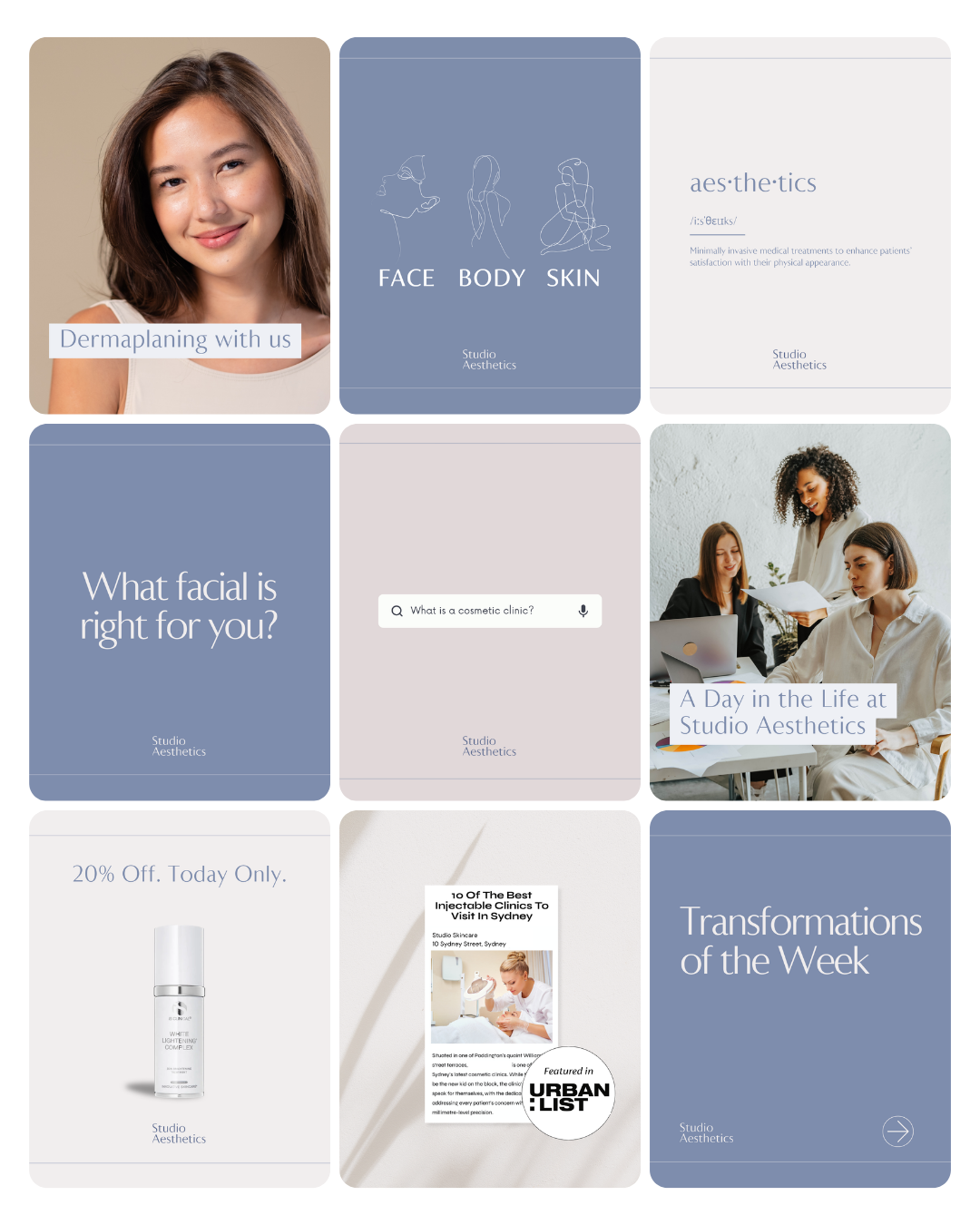 Aesthetics Clinic Social Media Templates by Dive Media.png
