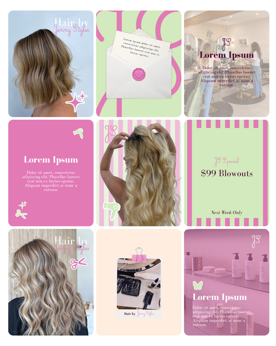 Hair Stylist Social Media Templates by Dive Media.png