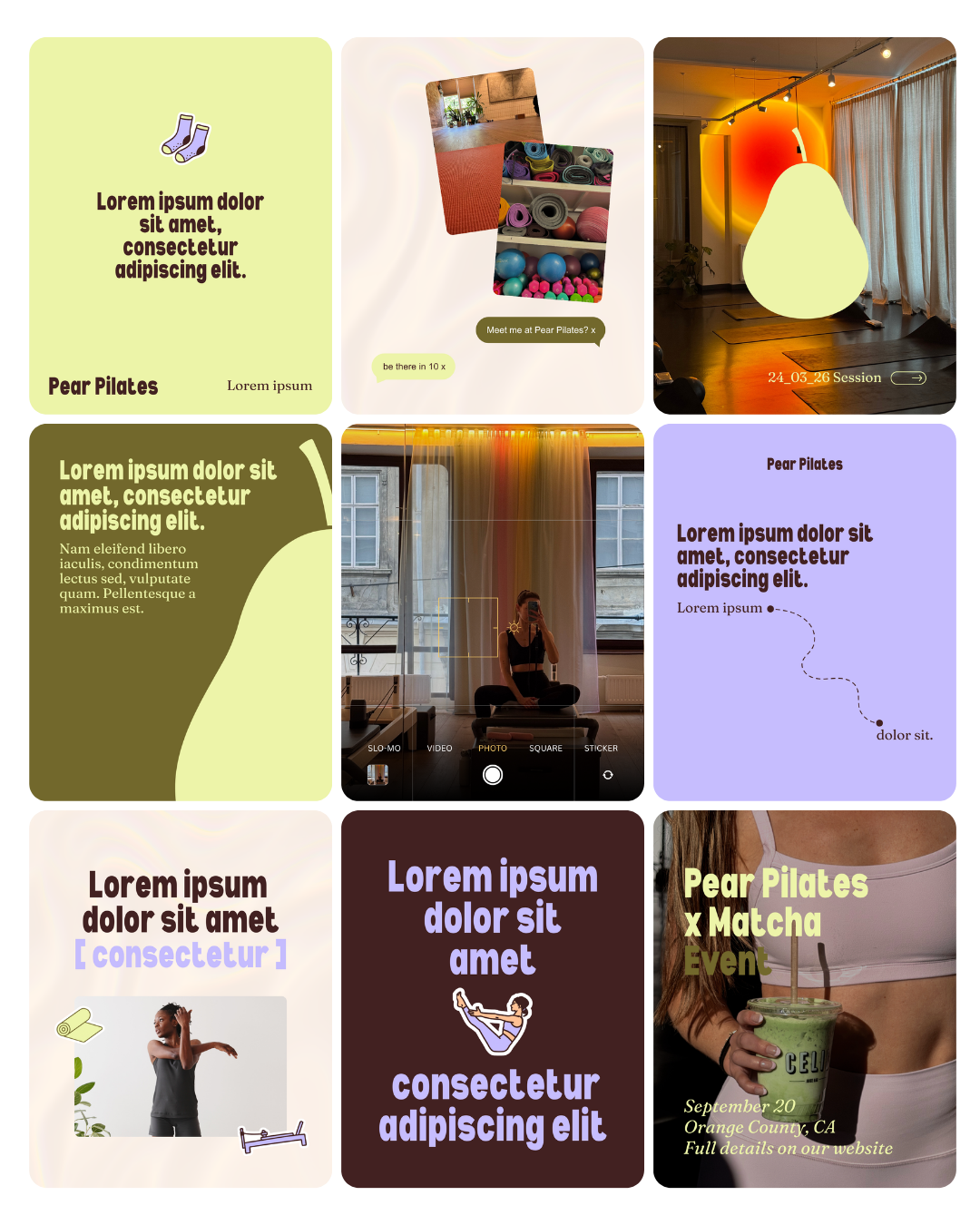 Pilates Social Media Templates by Dive Media.png