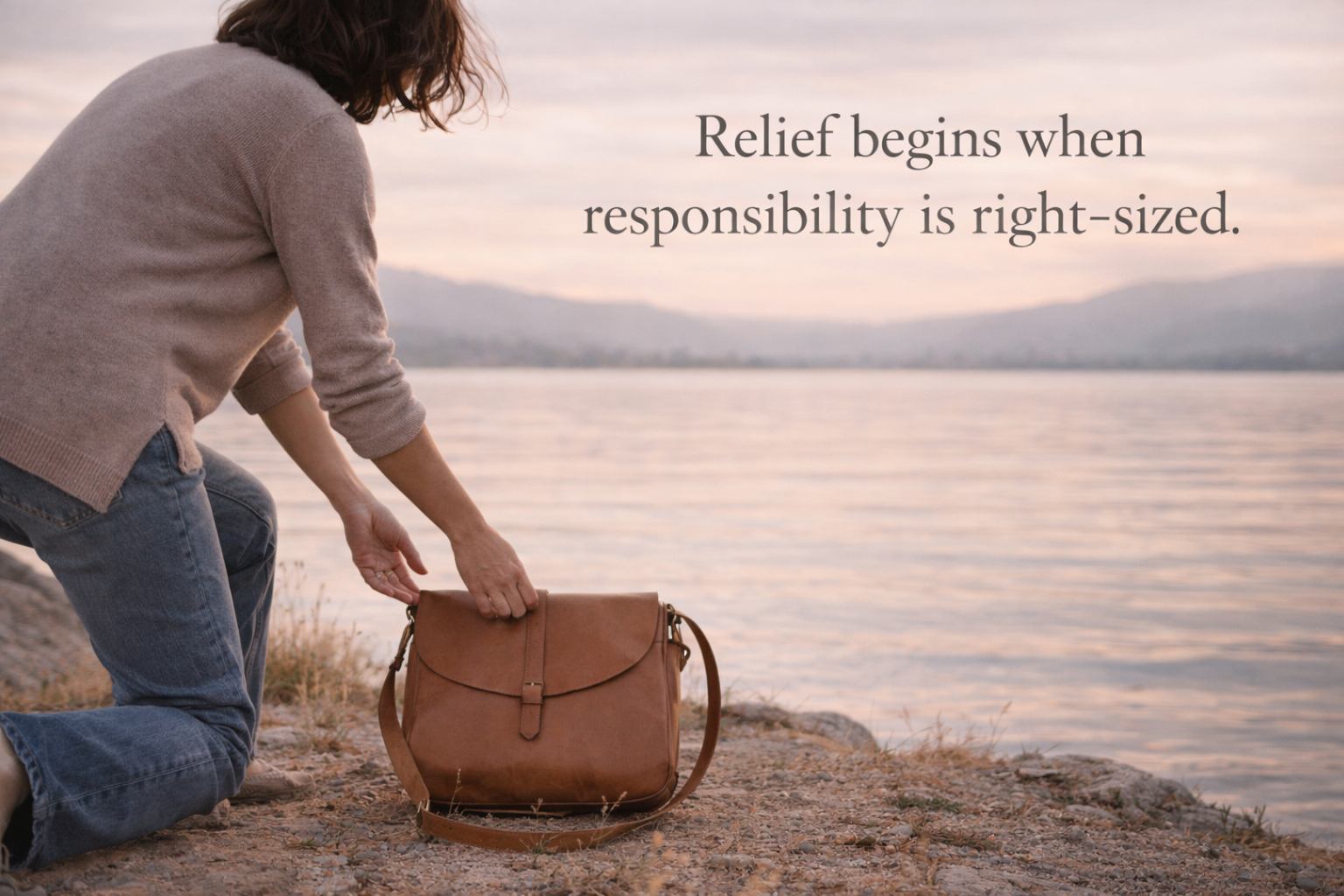 The Relief of Right-Sized Responsibility