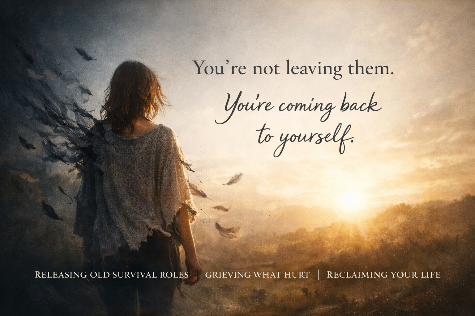 When Loyalty Requires Self-Betrayal.  Sometimes the bravest thing you can do is stop carrying what was never yours to hold.