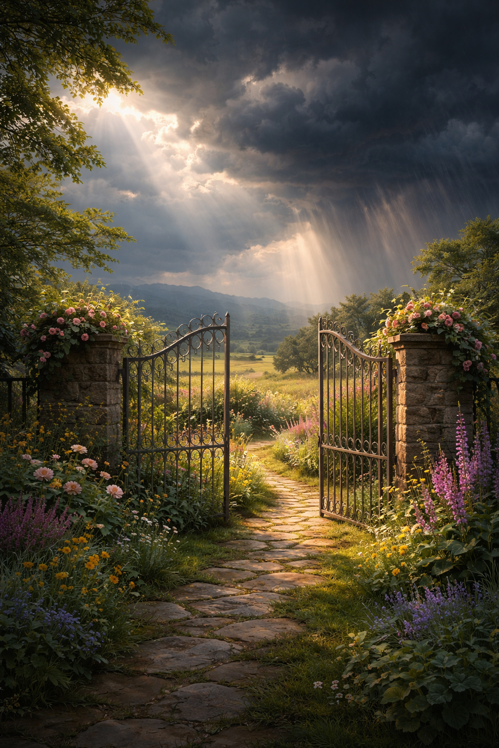 The Garden with the Open Gate