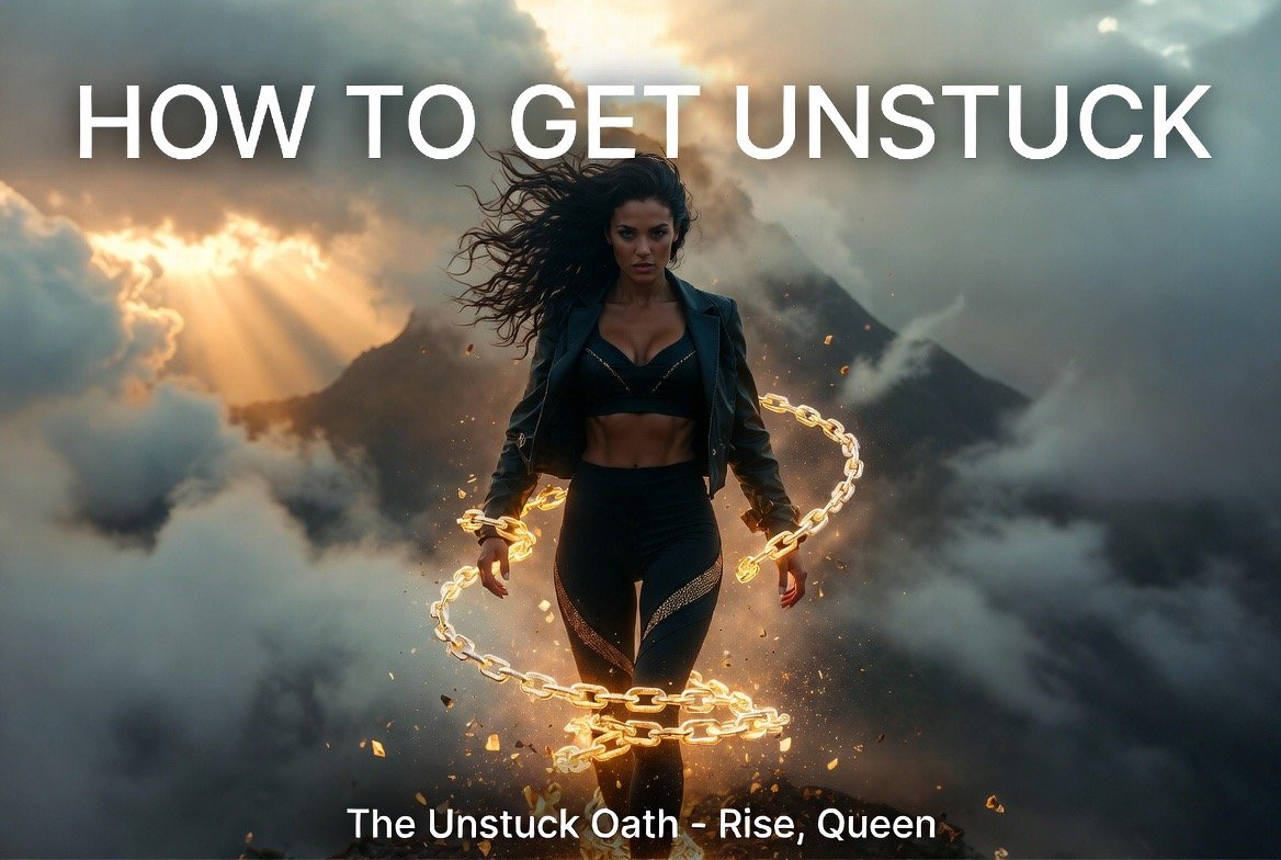 How to get unstuck in life in 4 steps