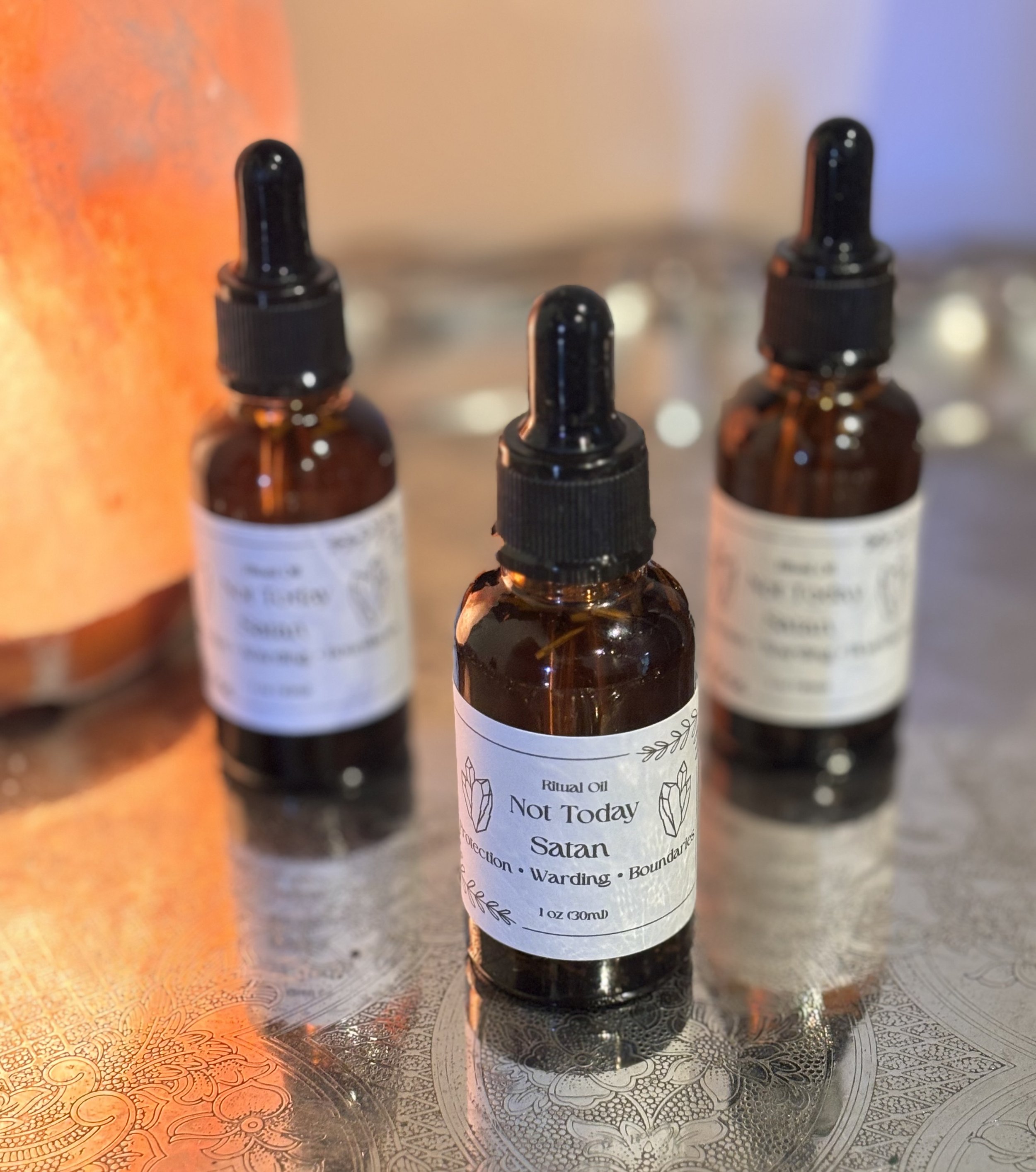 Not Today Satan Ritual Oil