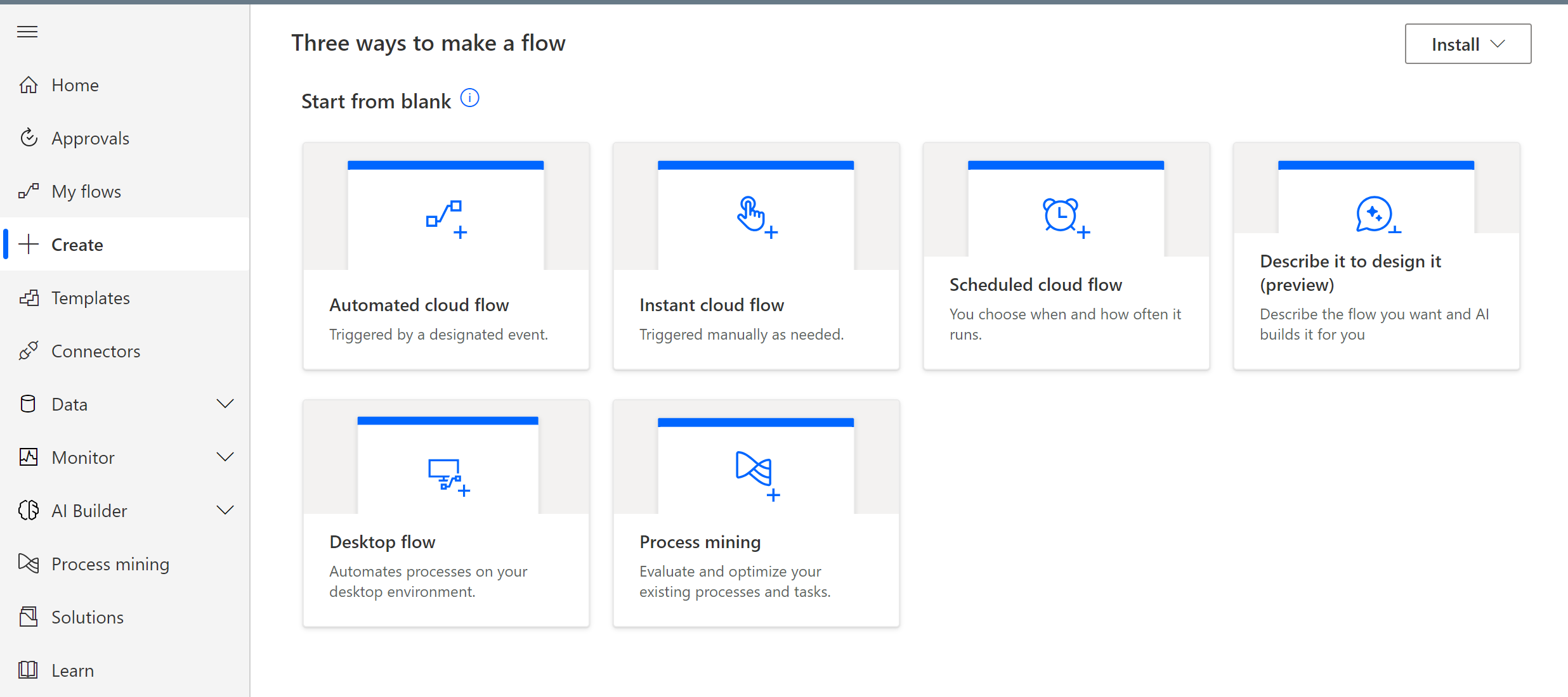 Examples of Power Automate triggers