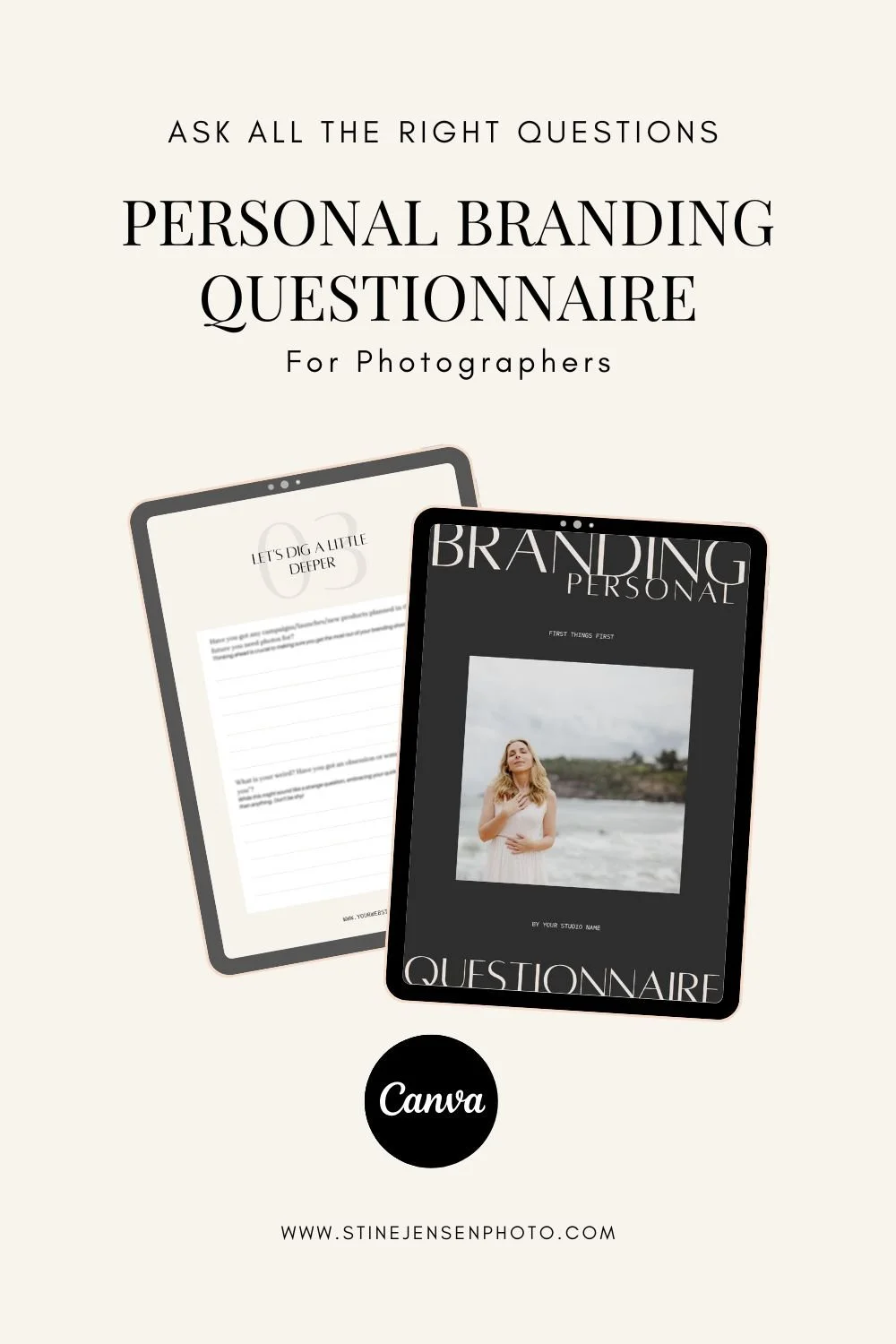 Personal Branding Questionnaire Template