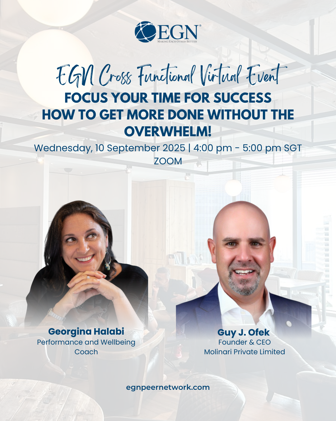 FOCUS YOUR TIME FOR SUCCESS - How to Get More Done Without The Overwhelm! by Georgina Halabi