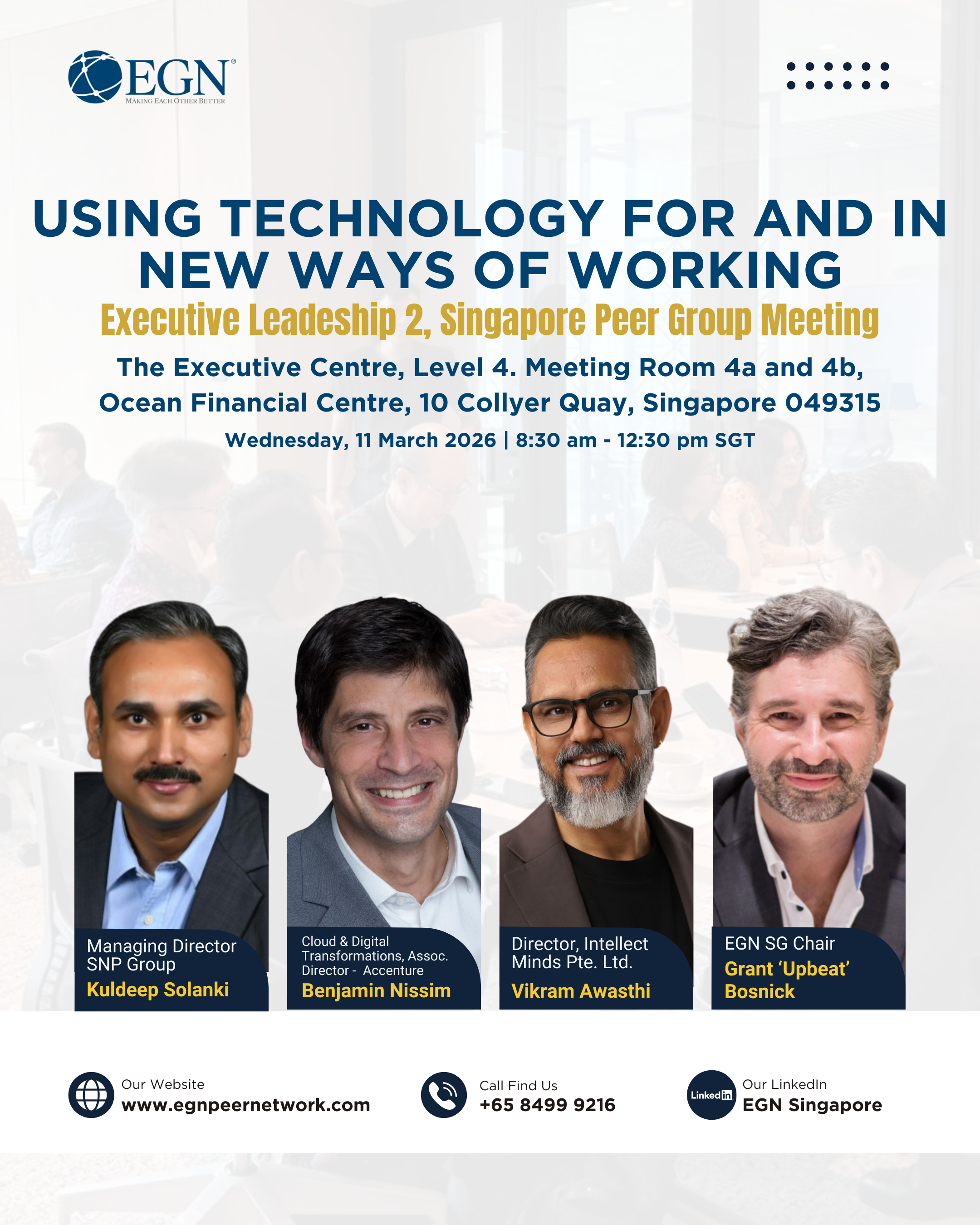 Using Technology for and in New Ways of Working