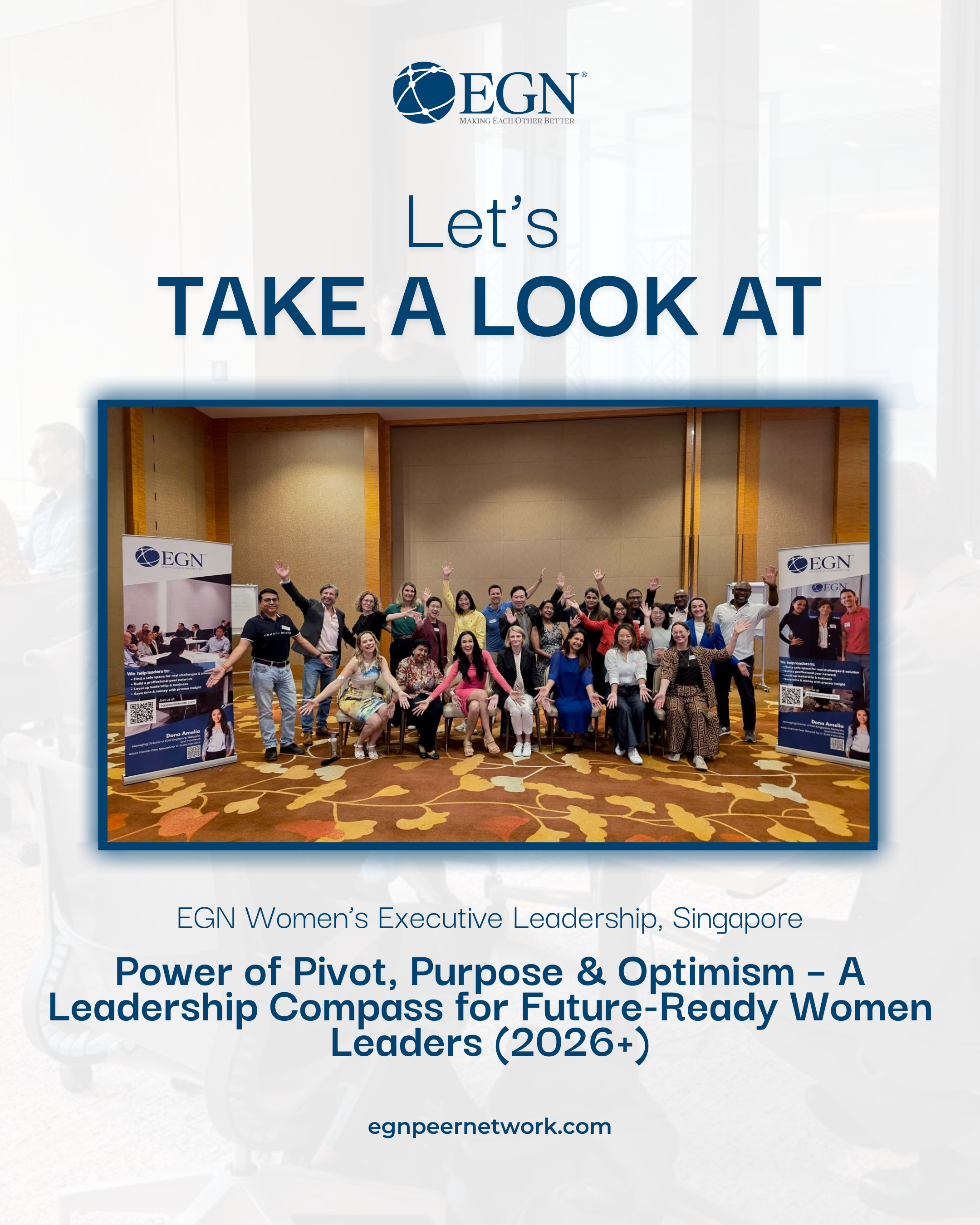 Post Event: Power of Pivot, Purpose &amp; Optimism – A Leadership Compass for Future-Ready Women Leaders (2026+)