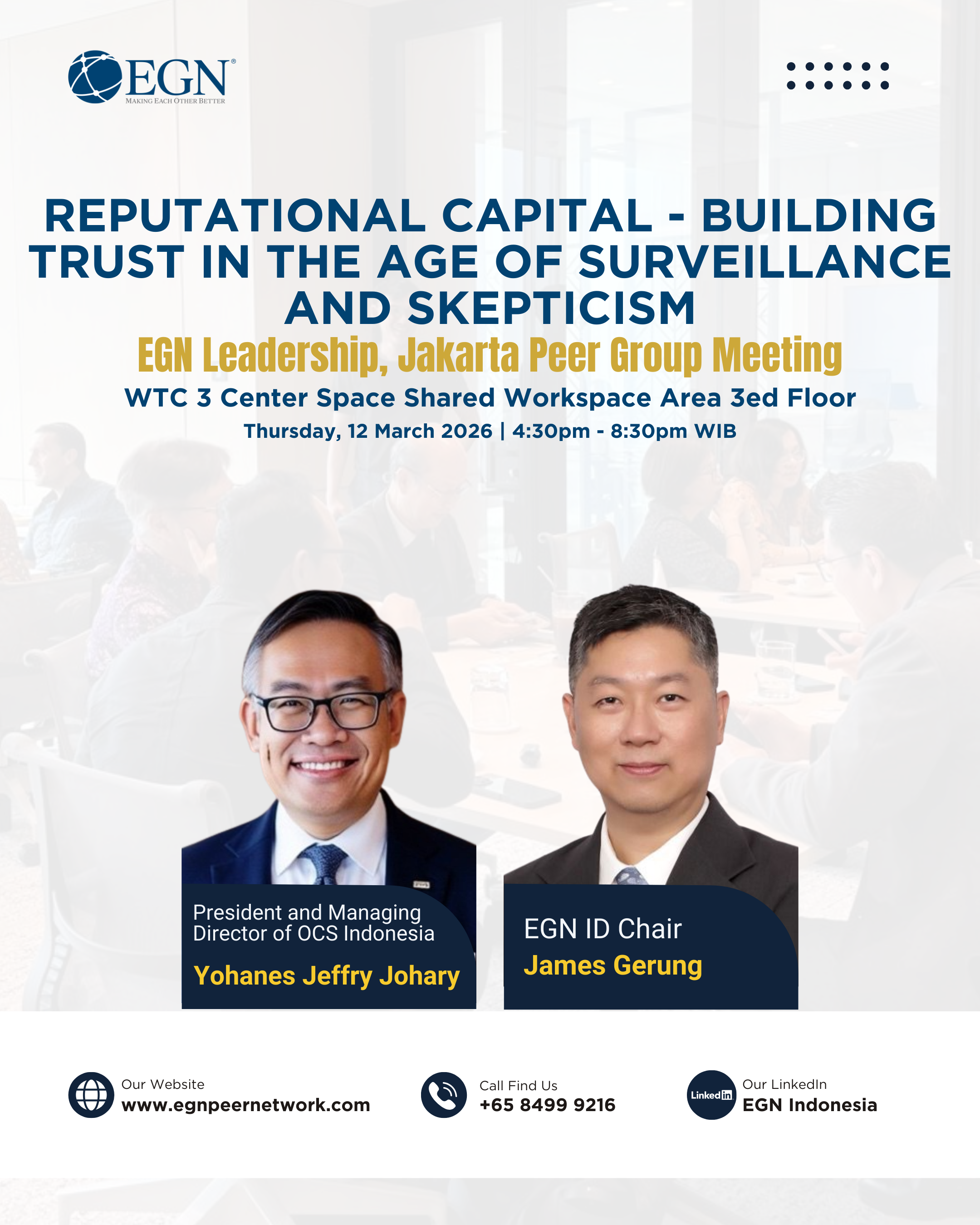 Reputational Capital - Building Trust in the Age of Surveillance and Skepticism