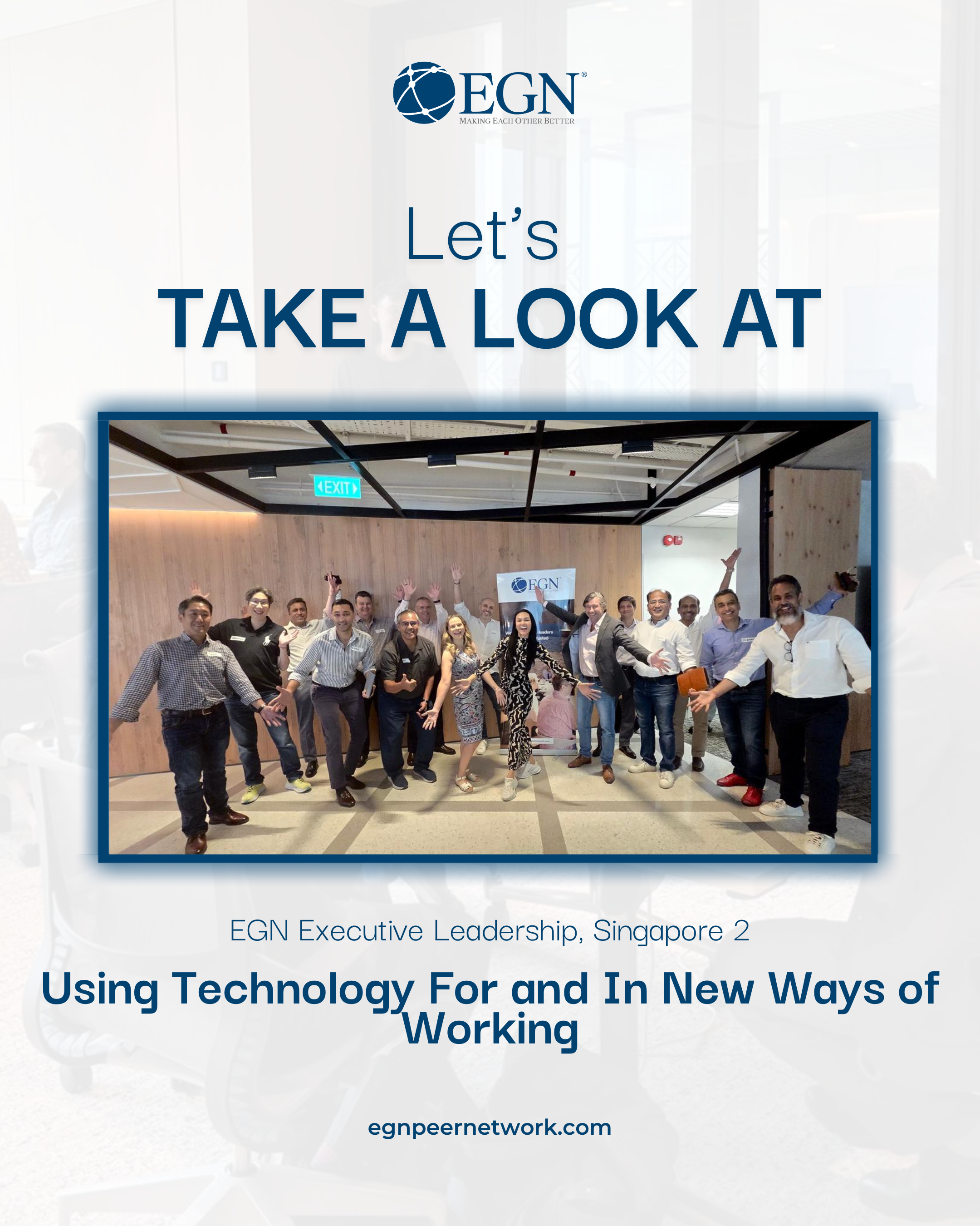 Post Event: Using Technology For and In New Ways of Working