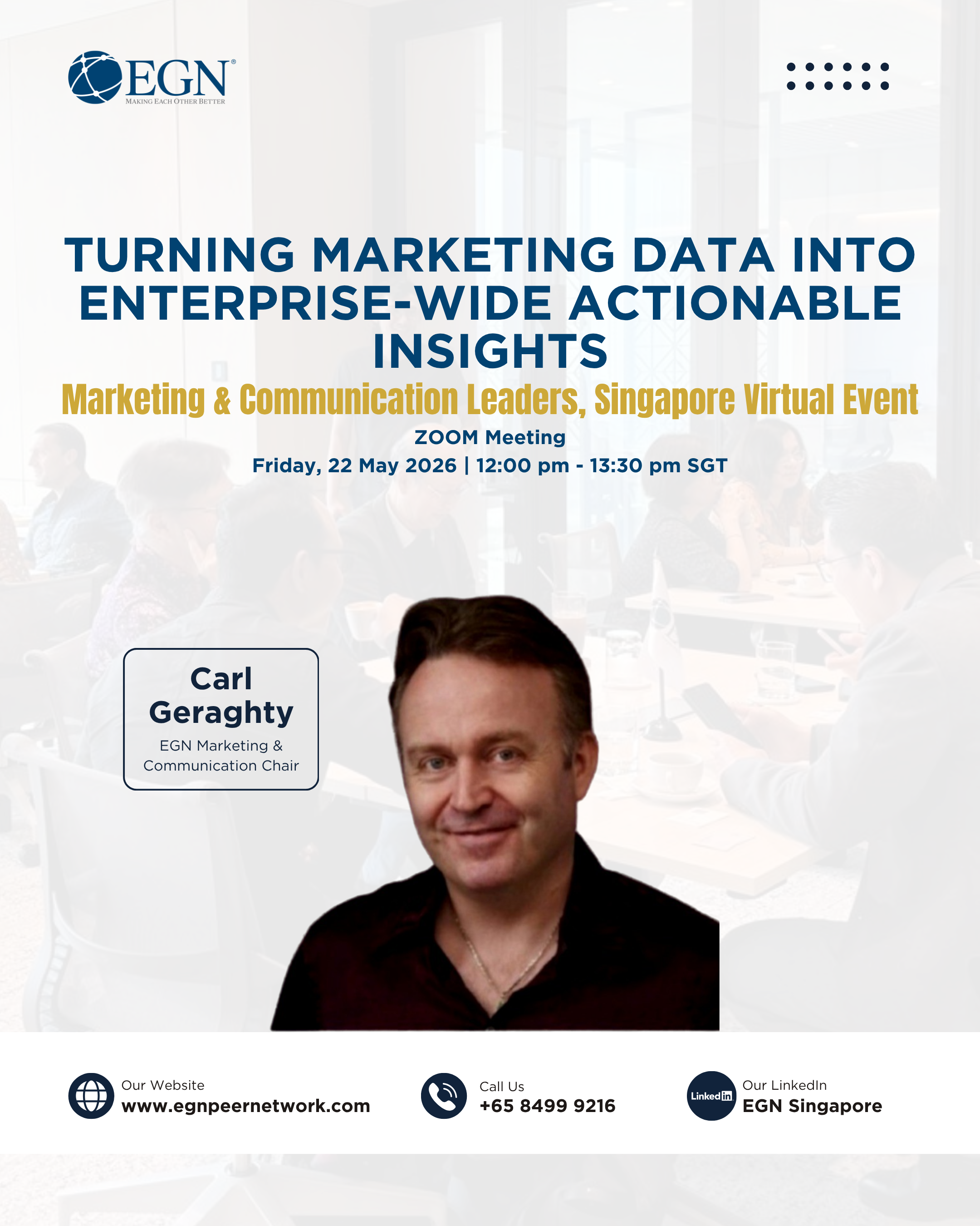 Turning Marketing Data into Enterprise-Wide Actionable Insights