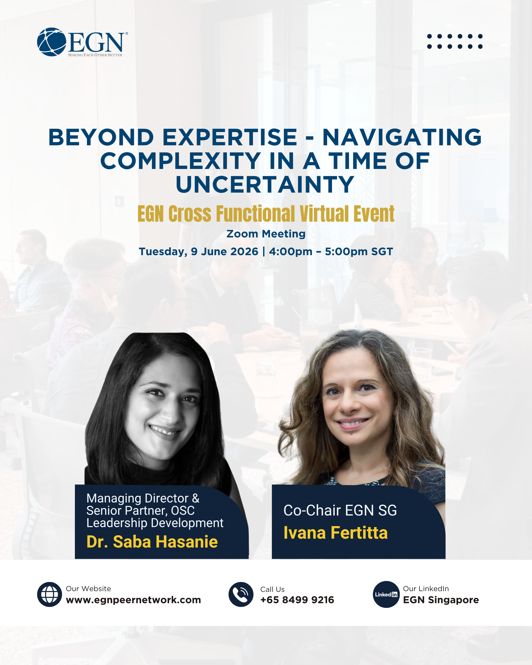 Beyond Expertise - Navigating Complexity in a Time of Uncertainty