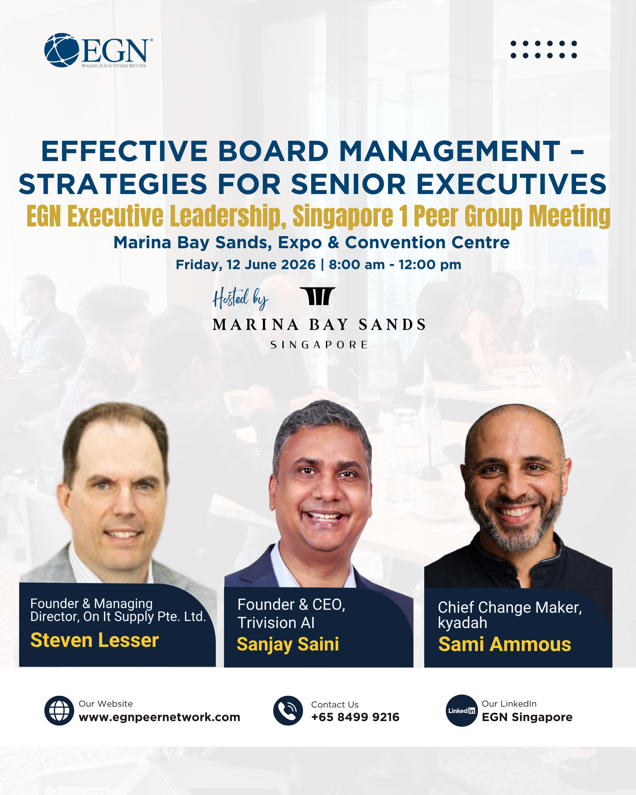 Effective Board Management – Strategies for Senior Executives
