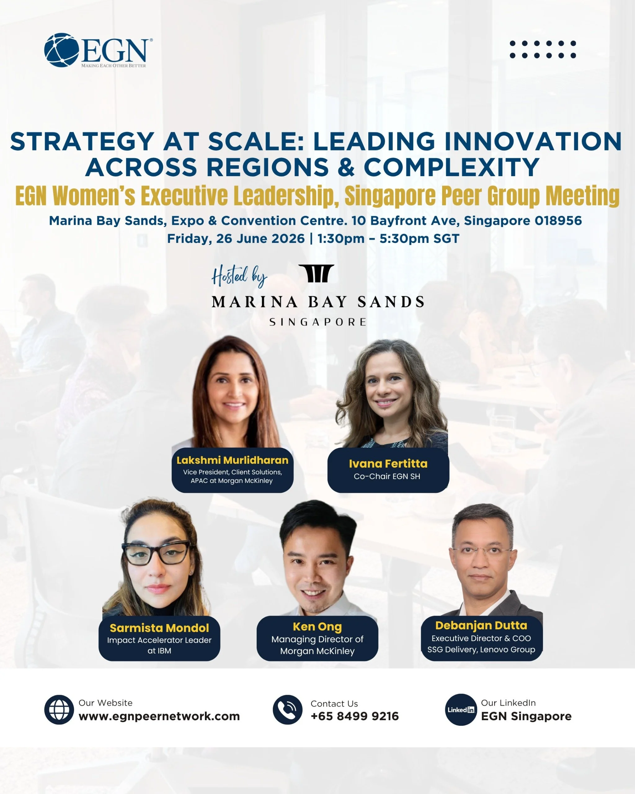 Strategy at Scale: Leading Innovation Across Regions &amp; Complexity)