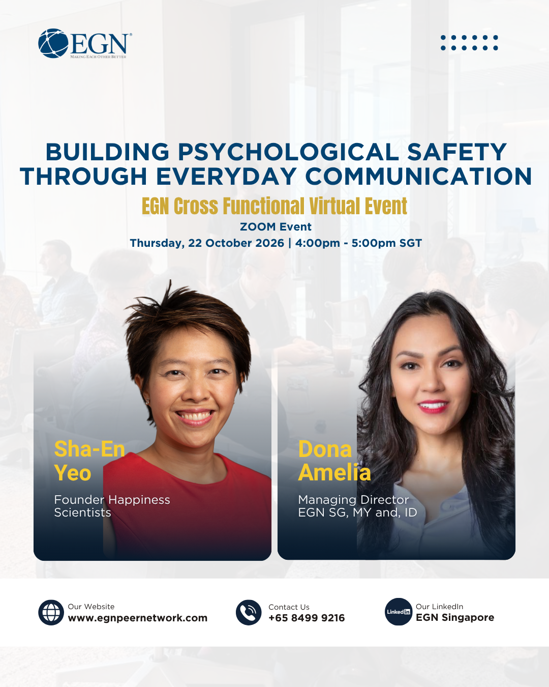Building Psychological Safety Through Everyday Communication