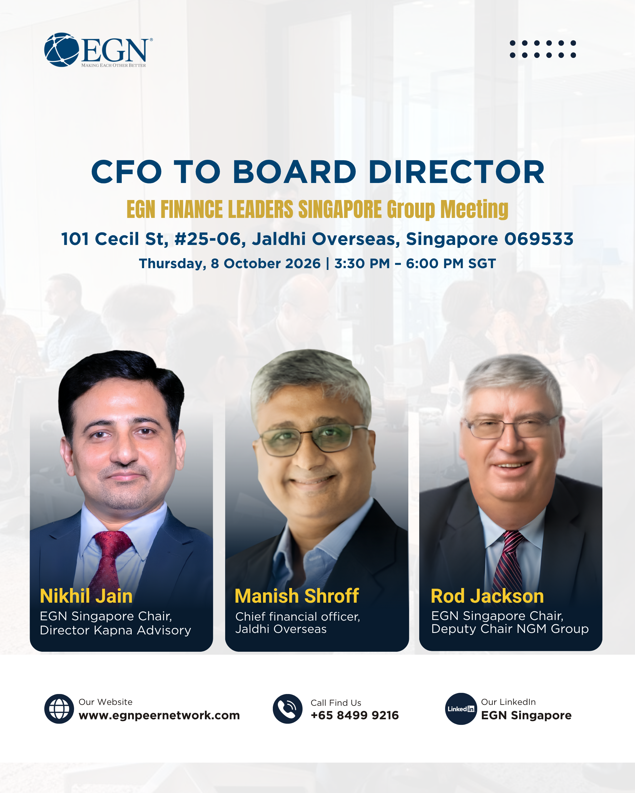 CFO to Board Director