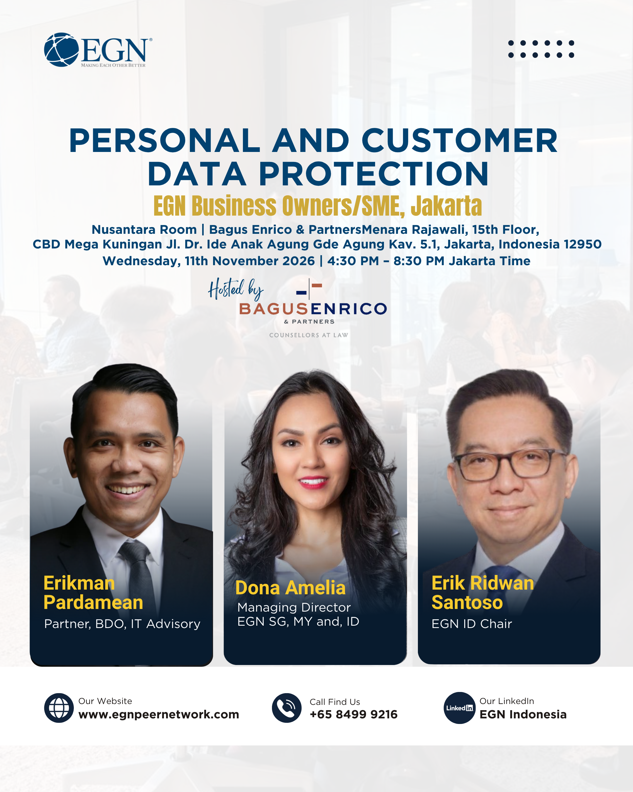 Personal and Customer Data Protection