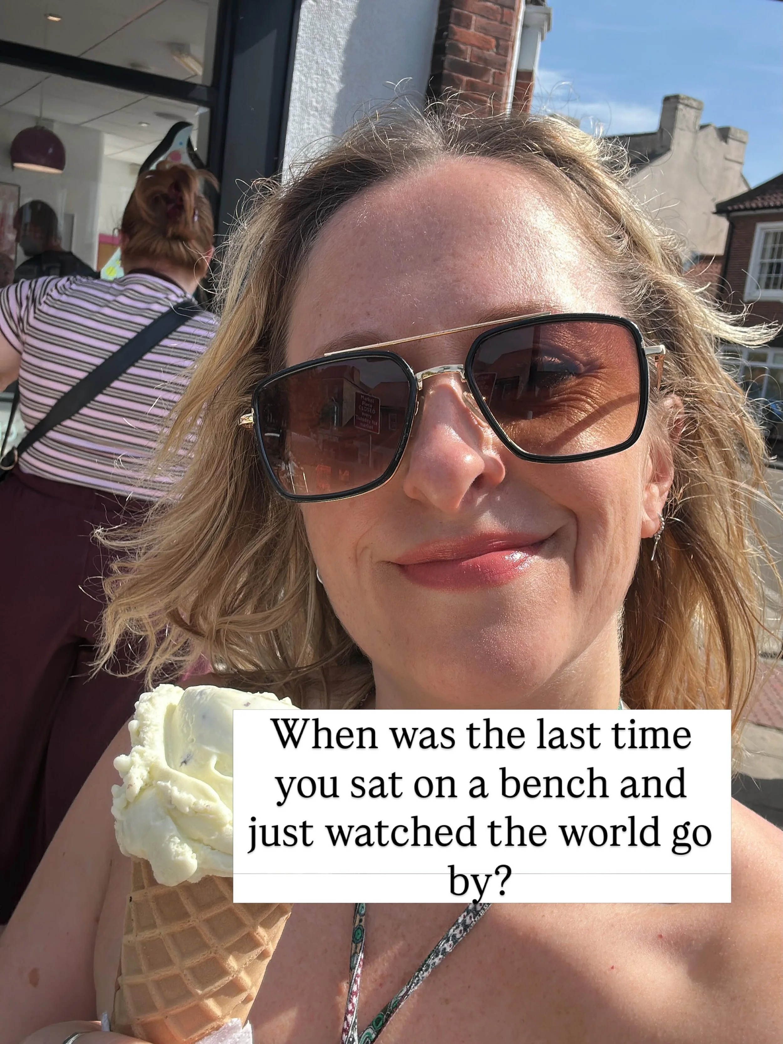I am as guilty as anyone of rushing from one thing to the next. Task to task, class to class, barely landing anywhere before I&rsquo;m already moving on to the next thing.

But something struck me on holiday in Malta. I noticed how much space people 
